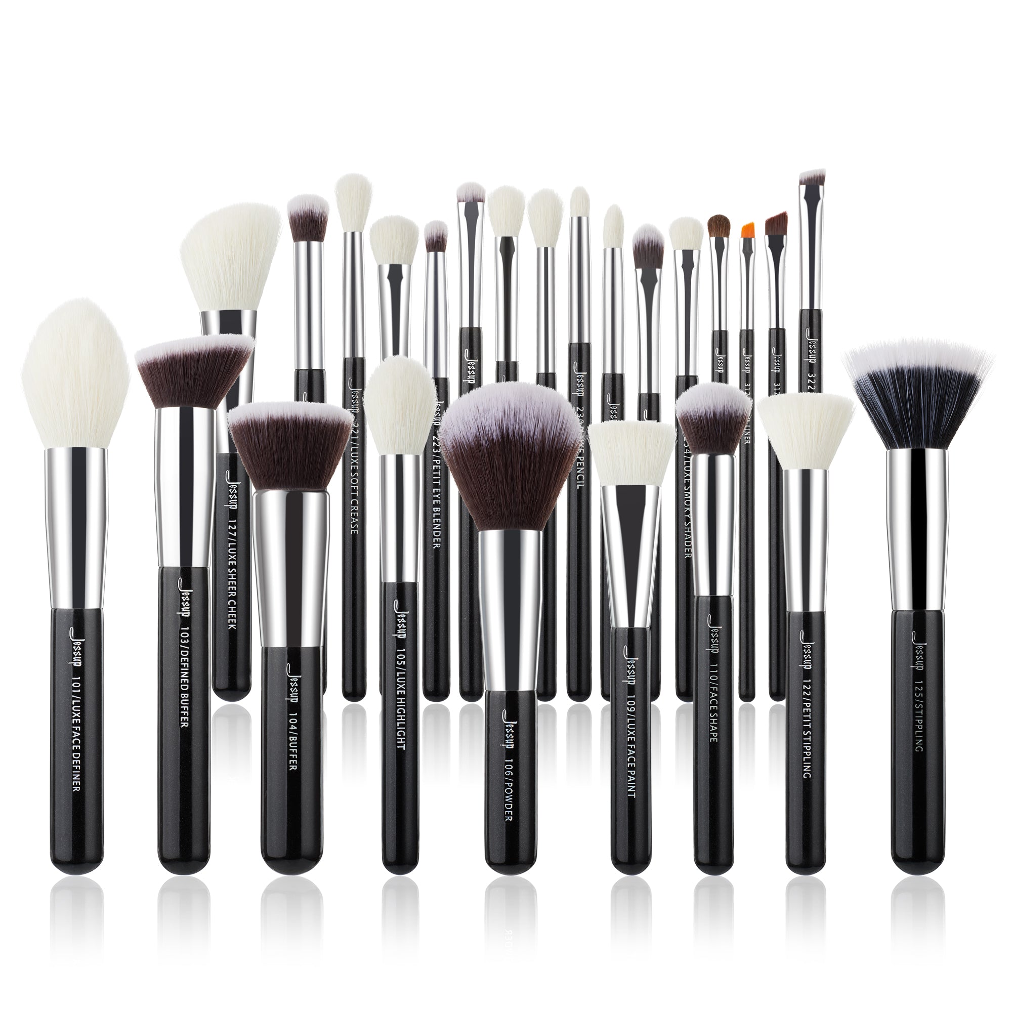 INSIST PRO USE BRUSH SET ブラック Amazon.com: Jessup 10Pcs Black Brushes Set T323 With Eye Brushes