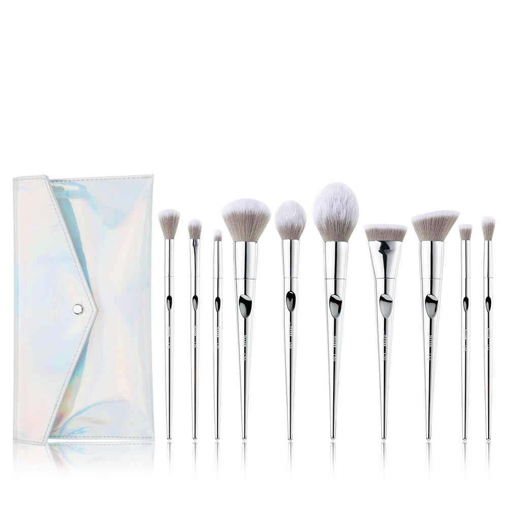 Luxury Travel Makeup Brush Set with Storage Bage - Jessup