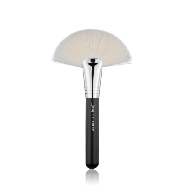Soft Large Fan Makeup Brush for Highlight Blending Powder - Jessup