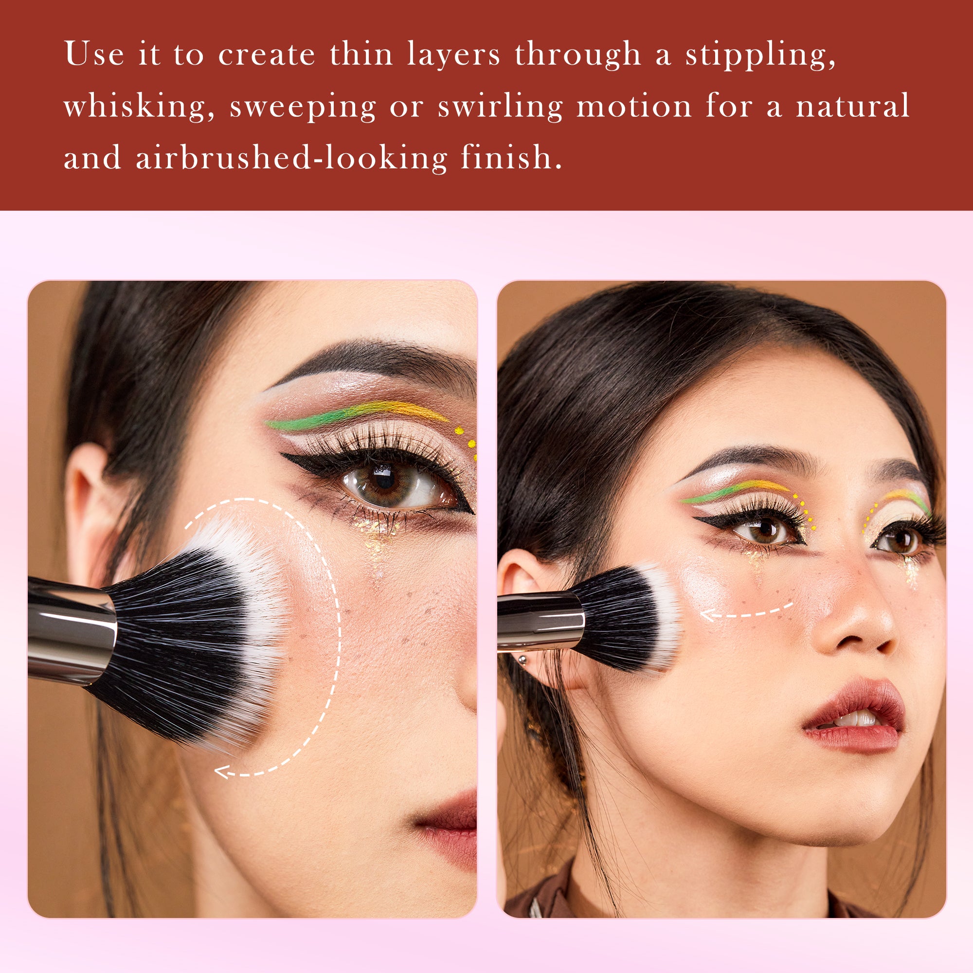 Makeup Brush for Blending Contour for Face Powder | Jessup