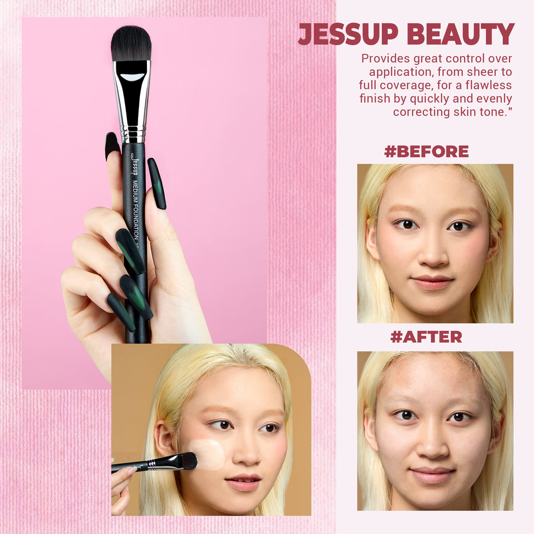 synthetic foundation brush