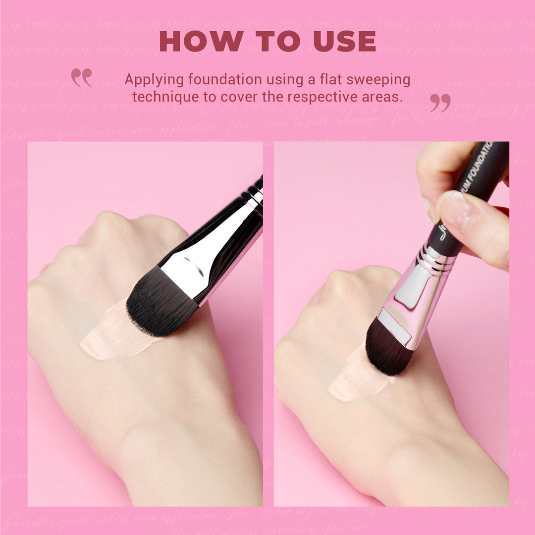 best brush for medium to full coverage foundation