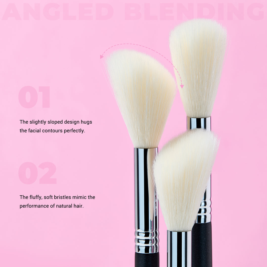 angled eyeshadow blending brush
