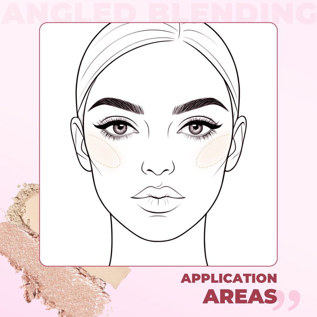 soft angled blending brush