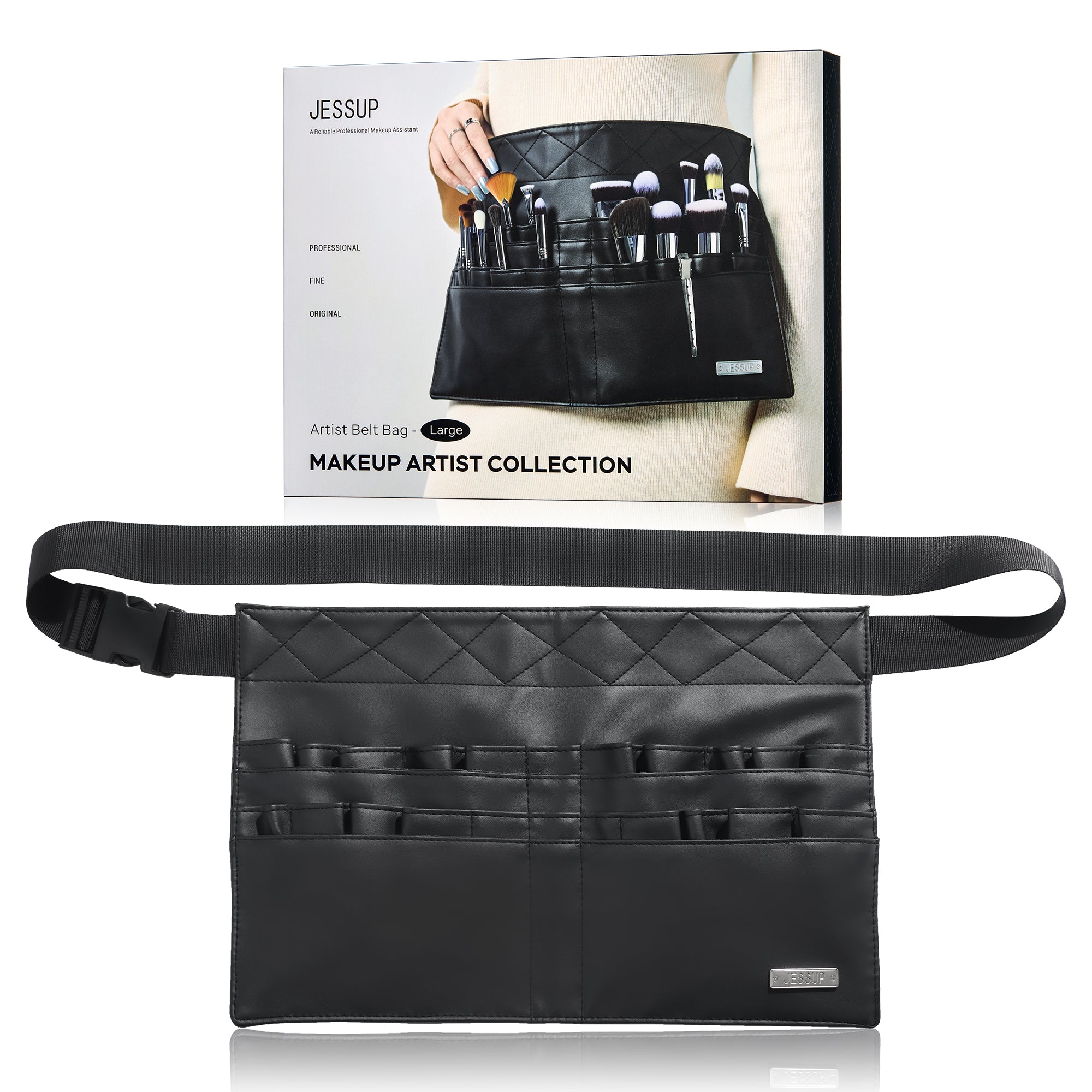 Jessup Beauty Makeup Artist Brush Belt Bag CB022