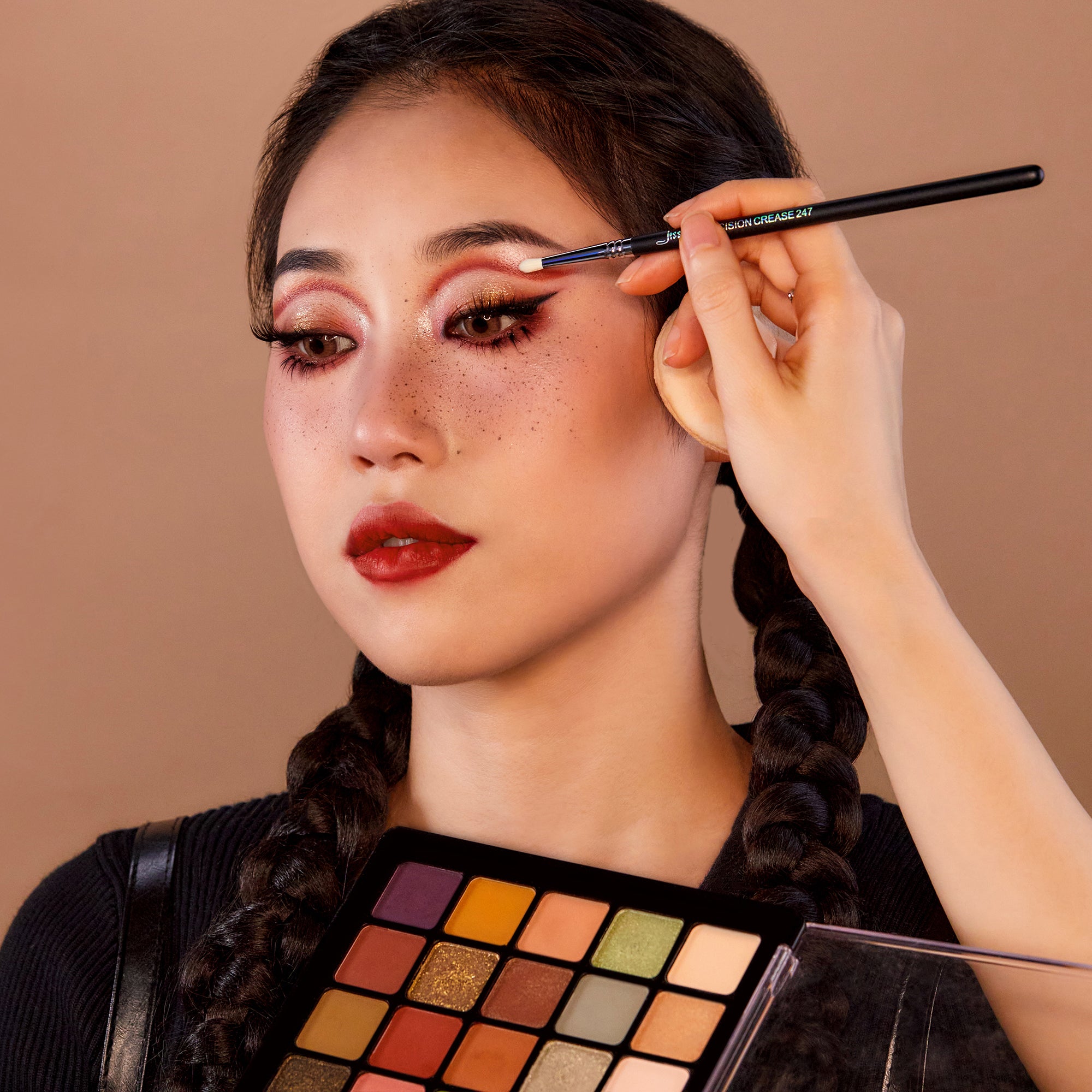 Jessup Precision Crease Makeup Brush