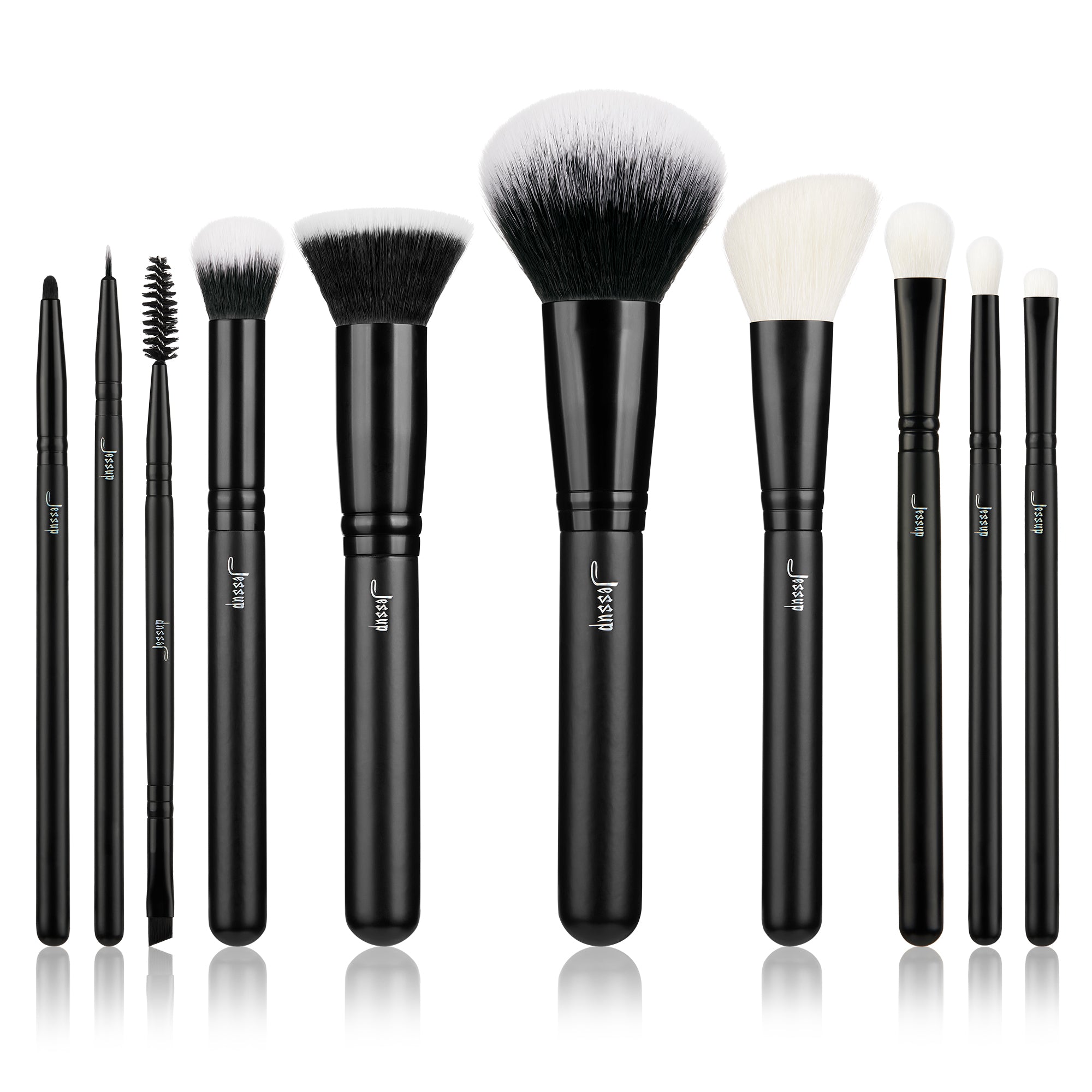 Shed Resistant Makeup Brushes Super Soft- Jessup Beauty