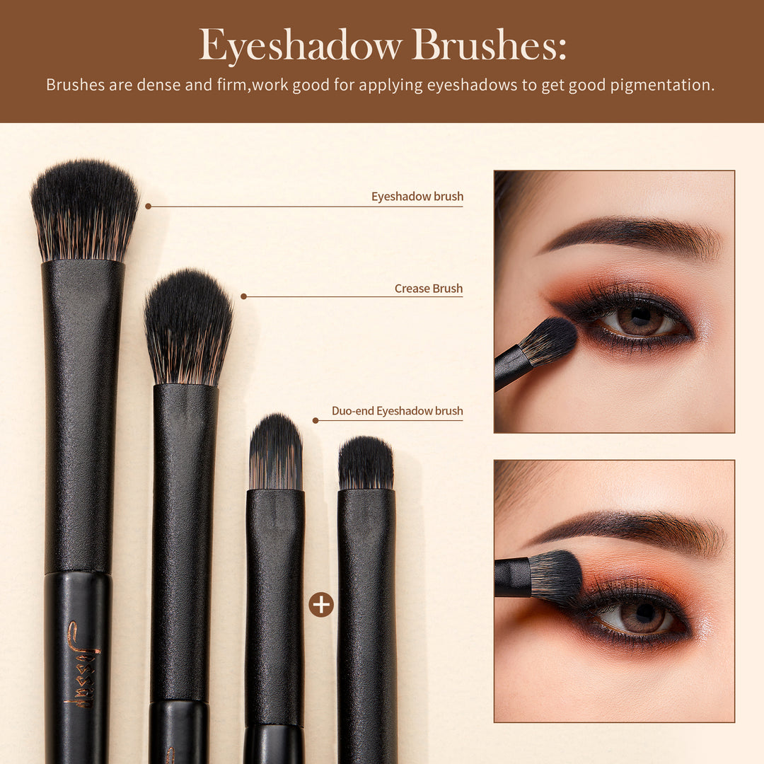 Jessup eyeshadow brushes