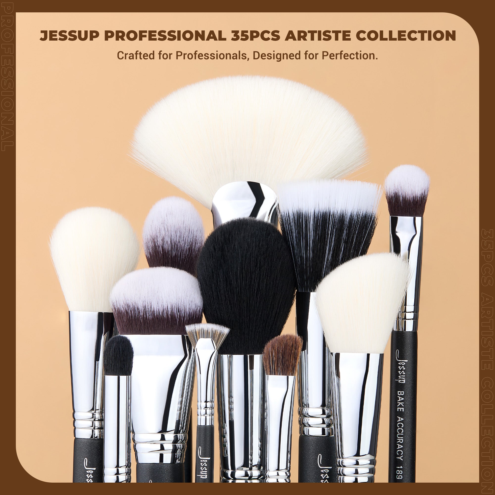 Complete Professional Makeup Brushes Set 35Pcs T342