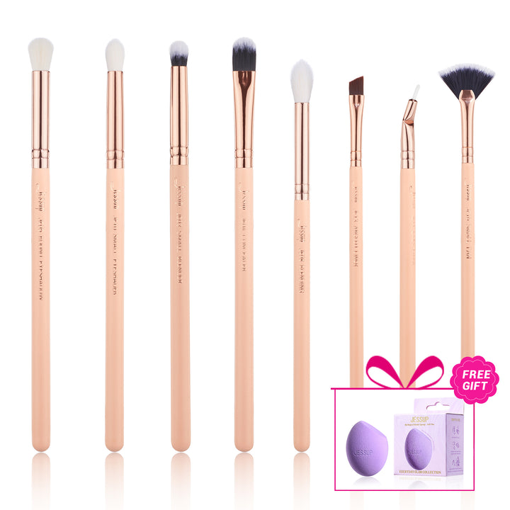 Chrysalid  8Pcs Eye Makeup Brush Set T457