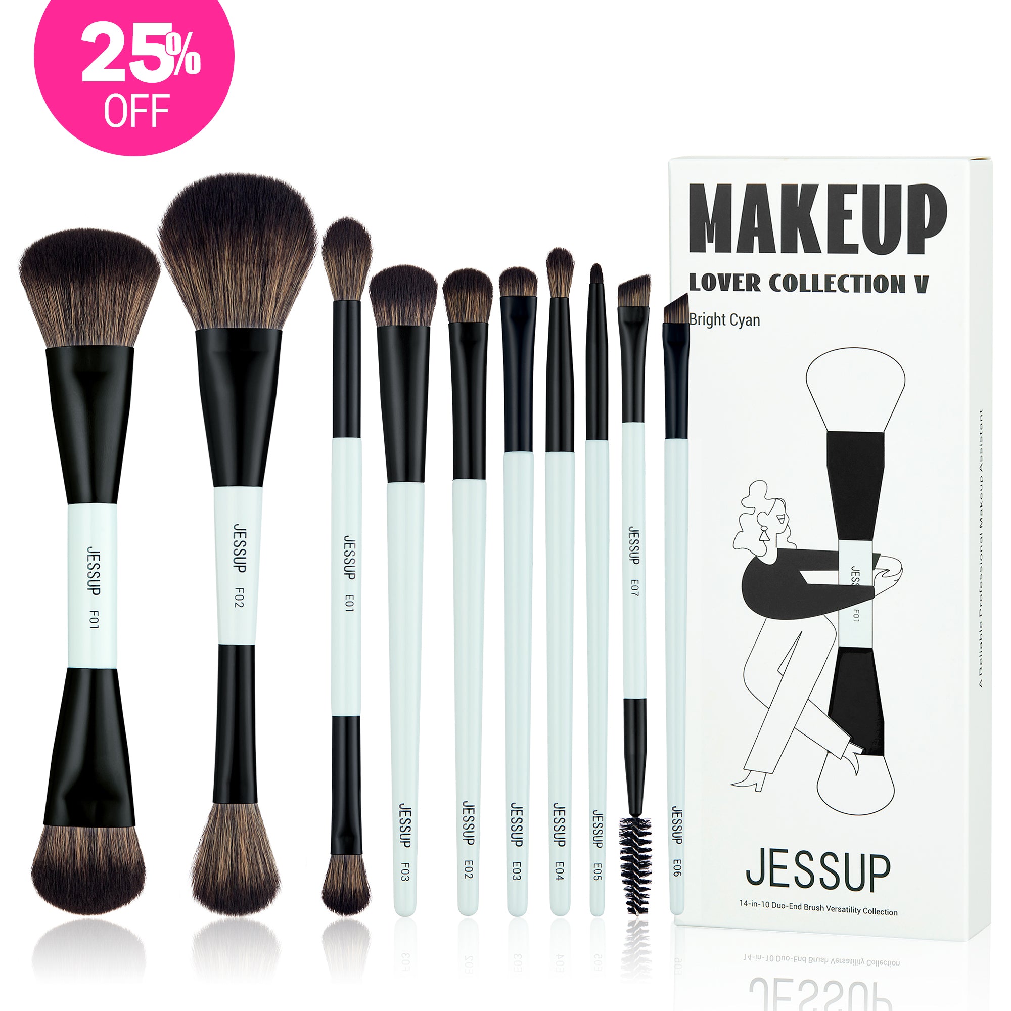 14-in-10 Duo-End Brush Versatility Collection T500