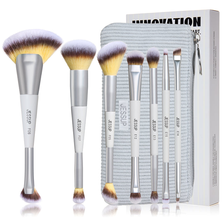14 in 7 makeup brushes
