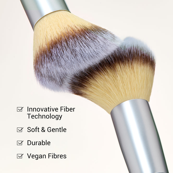 synthetic fiber makeup brushes