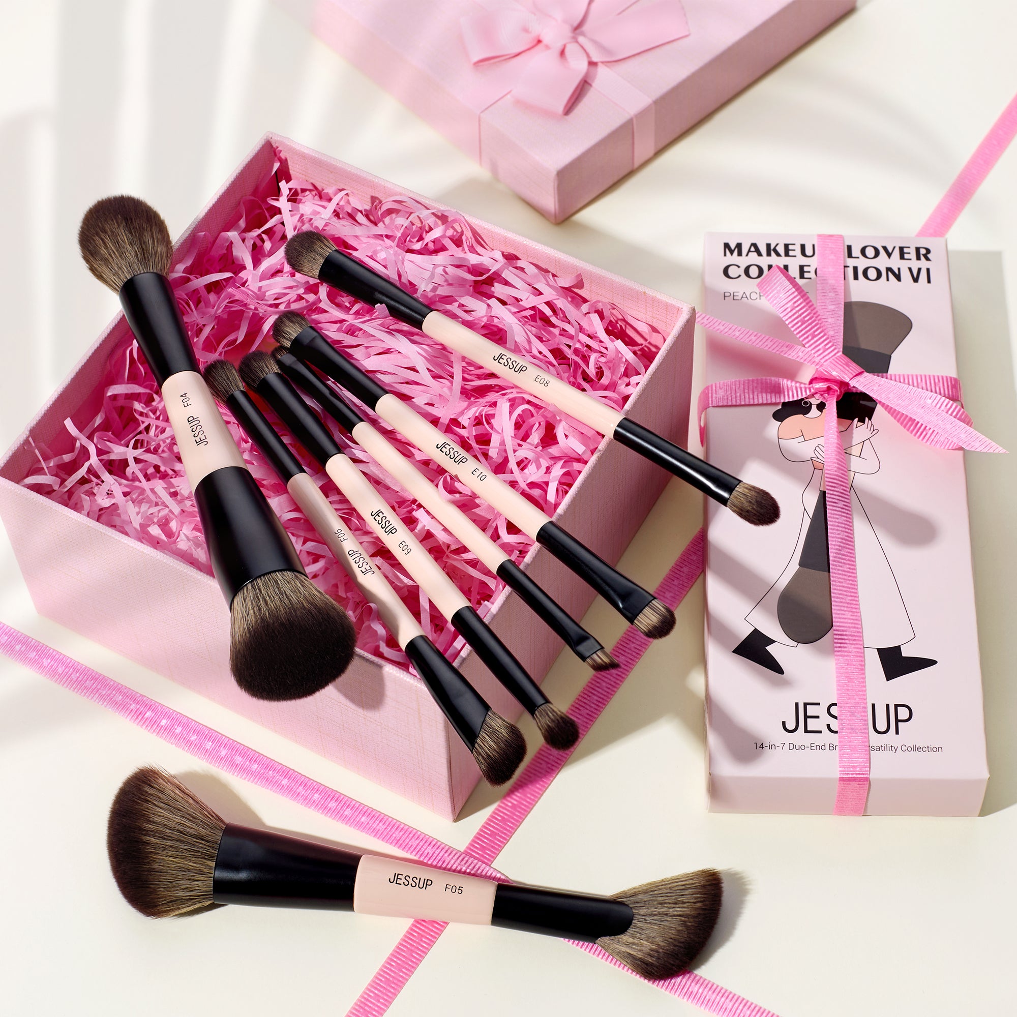 Duo-End Brush Versatility Collection (Peach Dust) T600