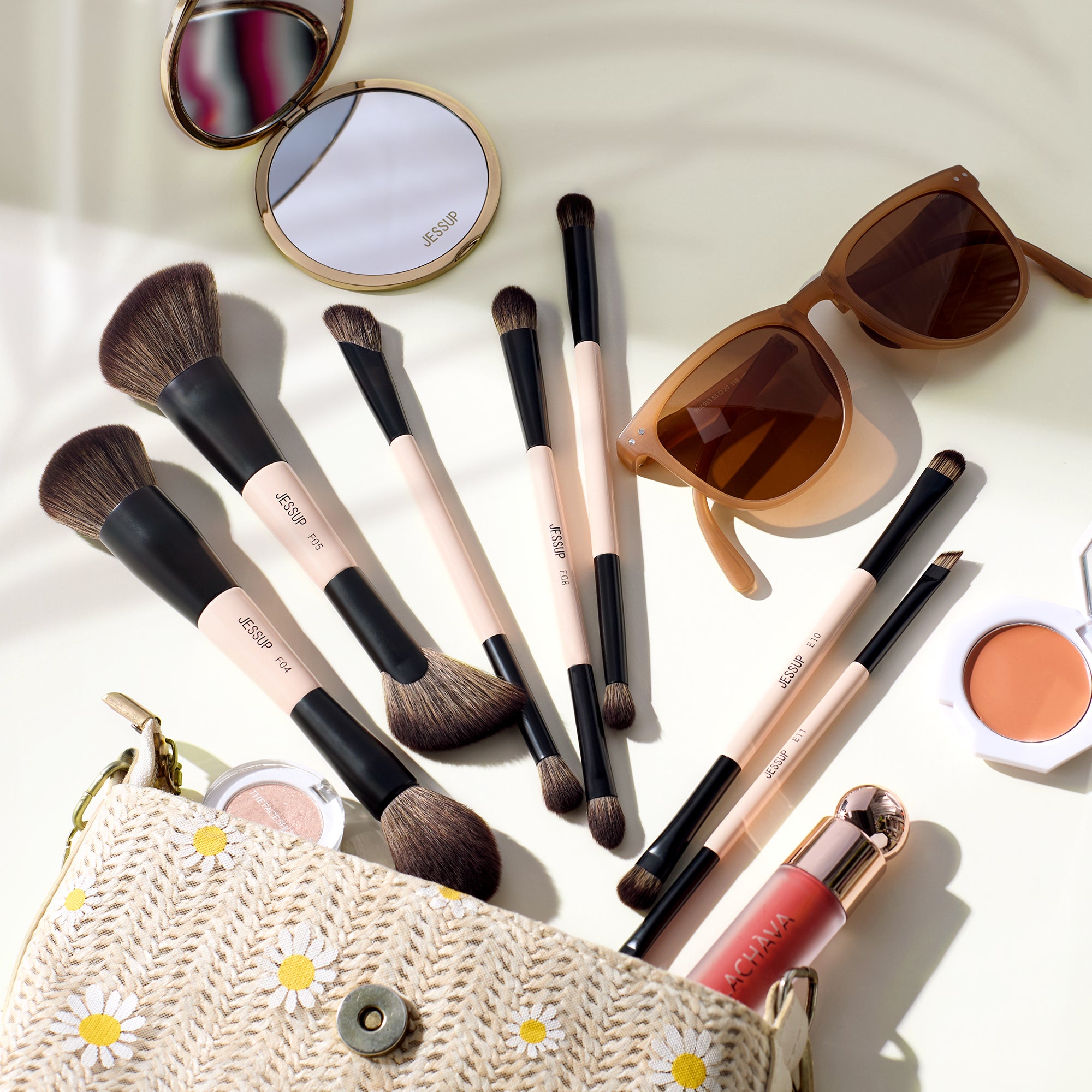 ミュゼコスメ DUO Duo-End Brush Versatility Collection (Peach Dust) T600