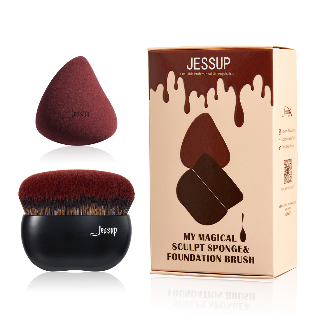 Jessup Face Makeup Cosmetic Tool Set