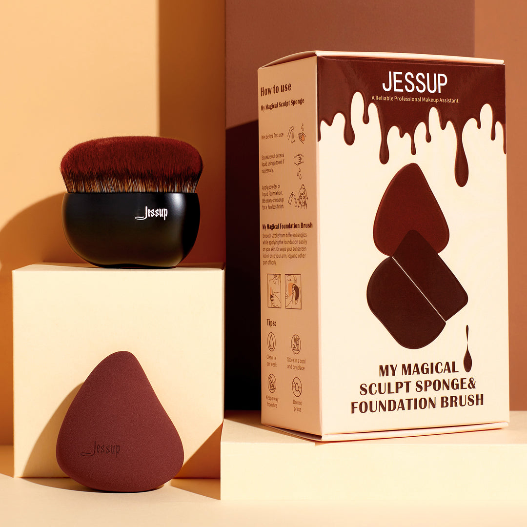 Jessup bigh foundation brush gift set