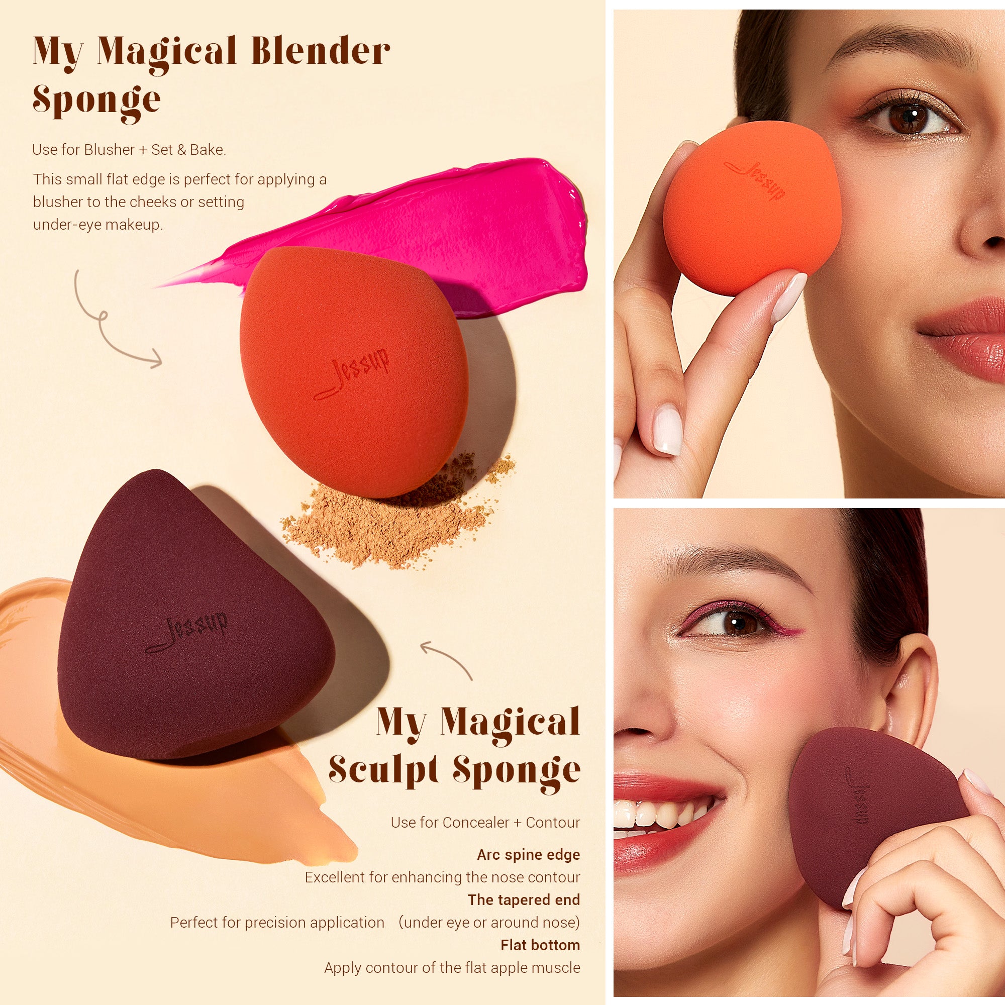 Jessup Travel Makeup Tool kit