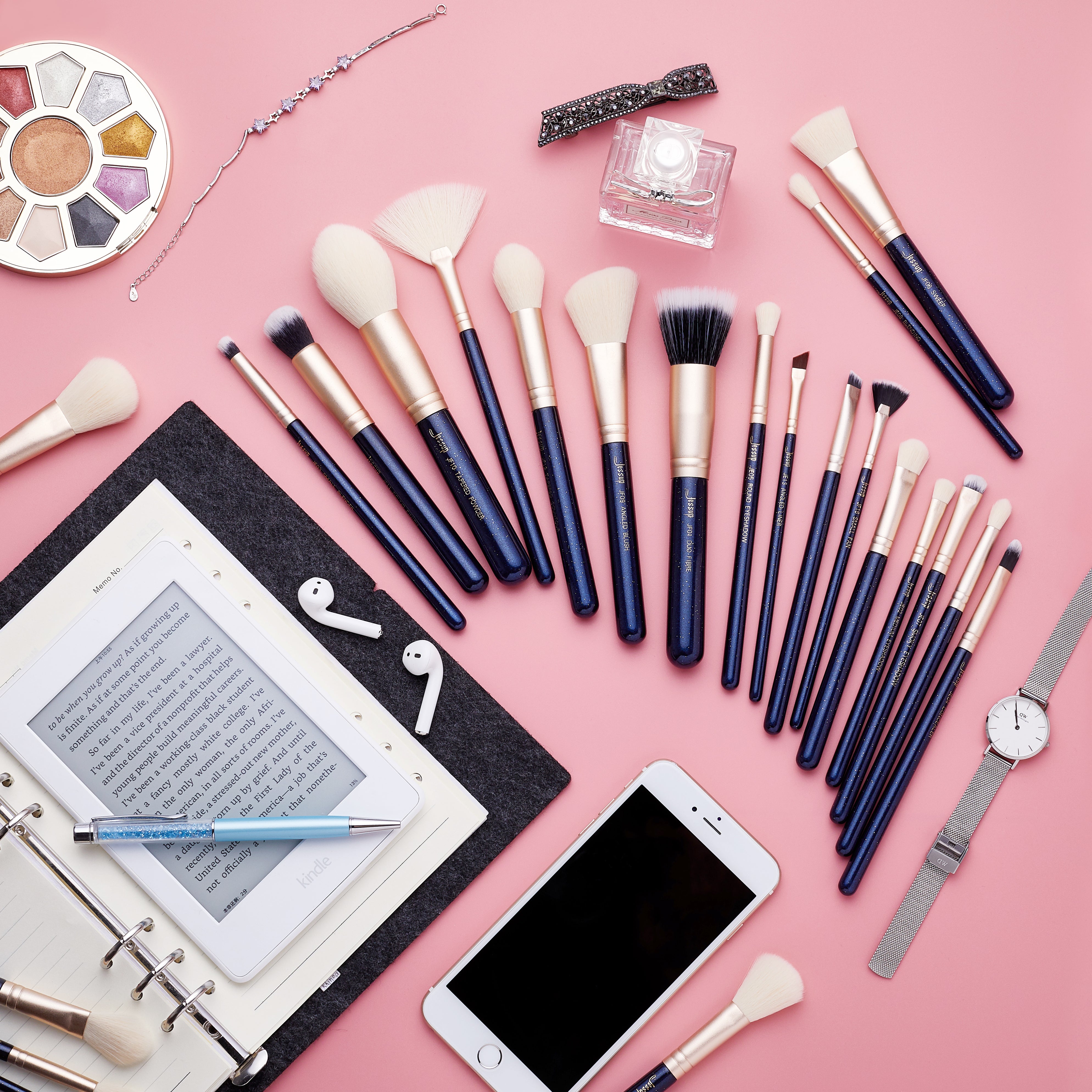Best Cosmetic Brush Kit Prrofessional Makeup 30Pcs Set | Jessup
