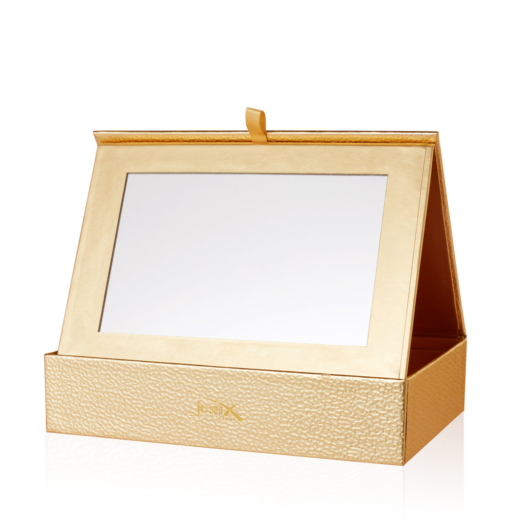 Makeup Organizer Box with Mirror