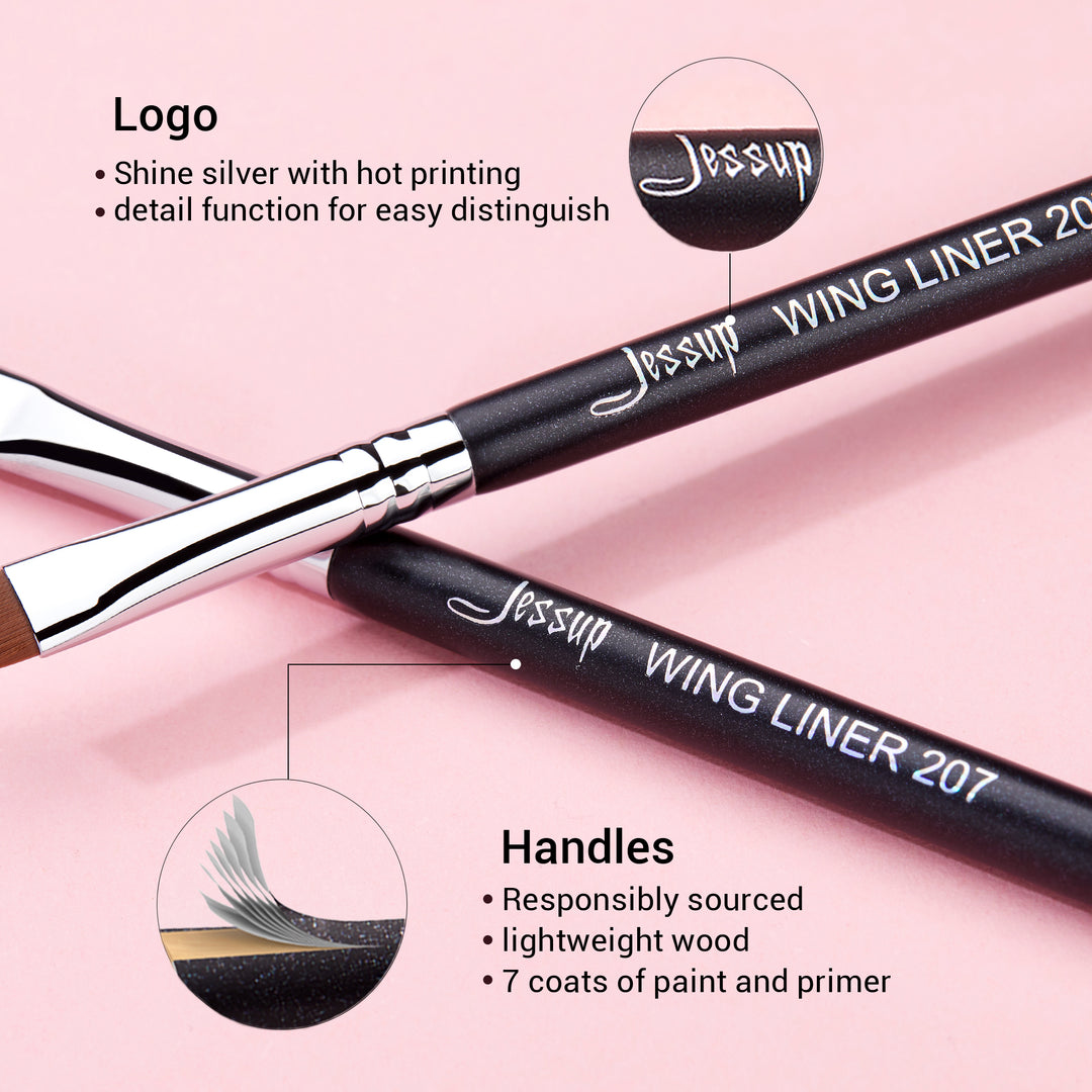 Small Angled Makeup Brush Eyeliner - Jessup