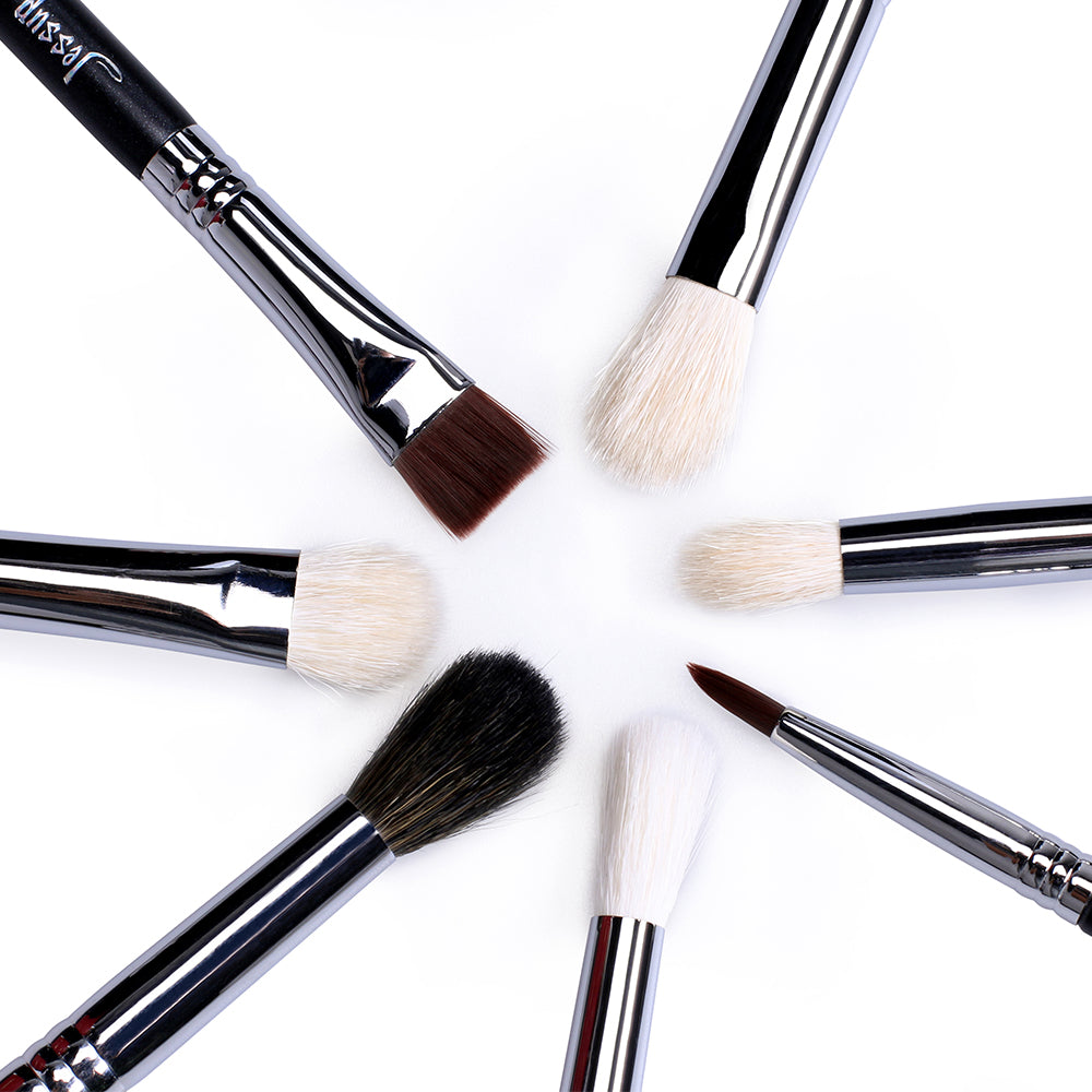 set of eyeshadow brushes 7 pcs - Jessup Beauty