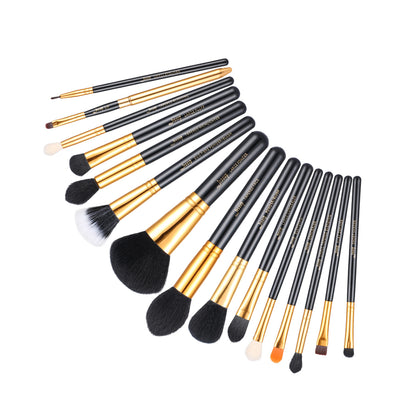 synthetic makeup brushes 8 Pcs - Jessup Beauty