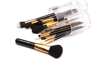 synthetic makeup brushes 8 Pcs - Jessup Beauty