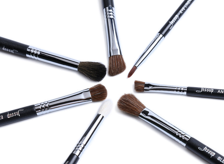 eyeshadow blending brushes set 7 Pcs - Jessup Beauty