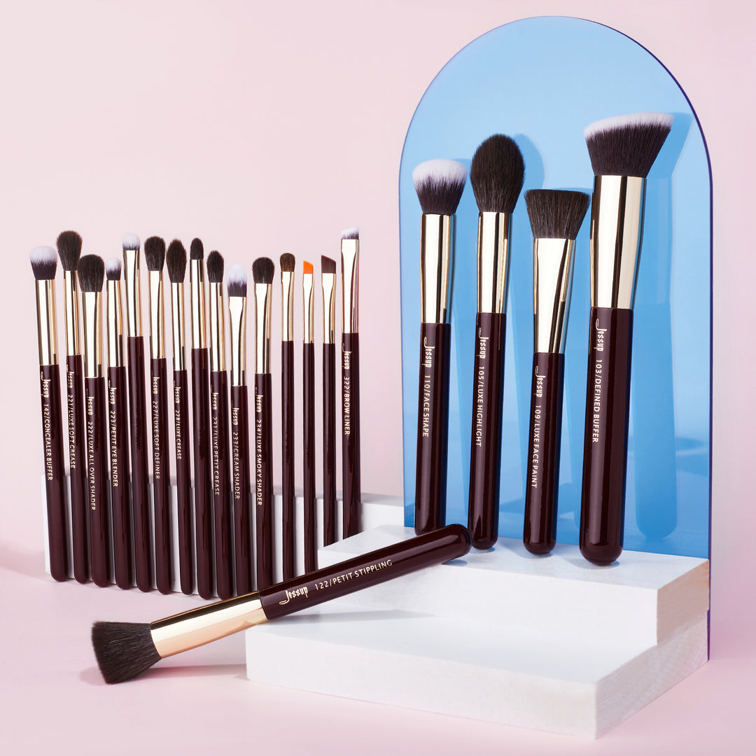 pro cosmetic brush set - Jessup Beauty
