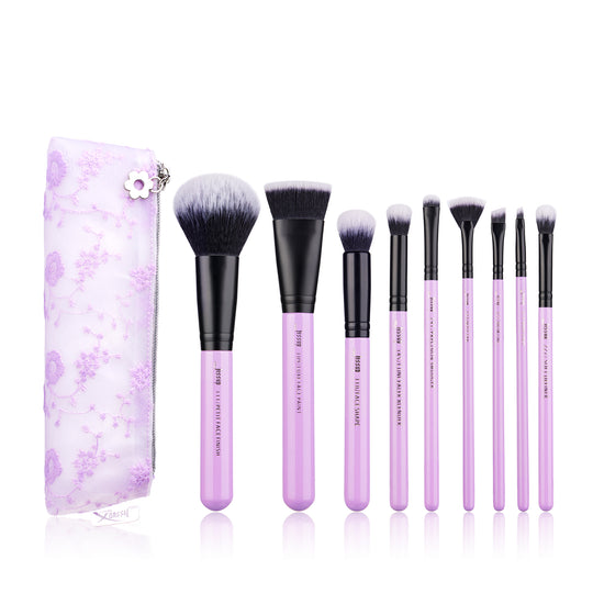 Basic Makeup Brush Set for Beginners Best Travel Kit Jessup Jessup