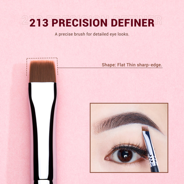 Eye brow define makeup brush flat - Jessup Beauty
