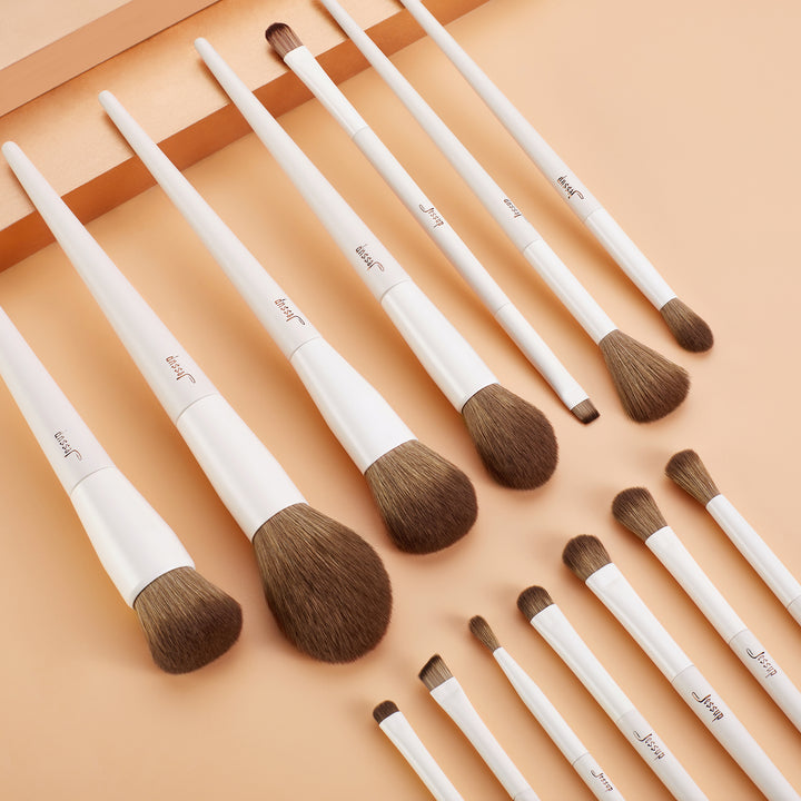 cruelty free luxury makeup brush kit - Jessup