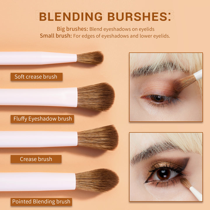 eye shadow blending makeup brush set - Jessup