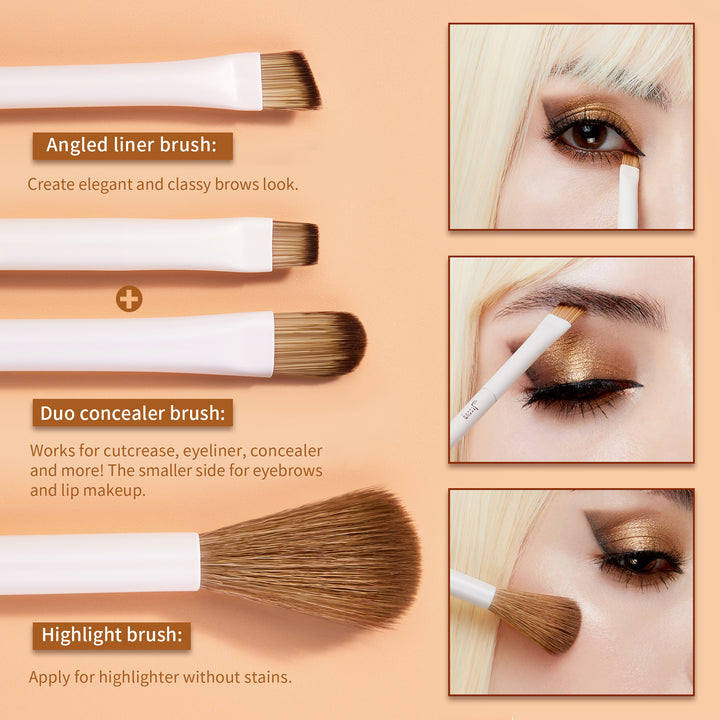 detail eye makeup brush set - Jessup