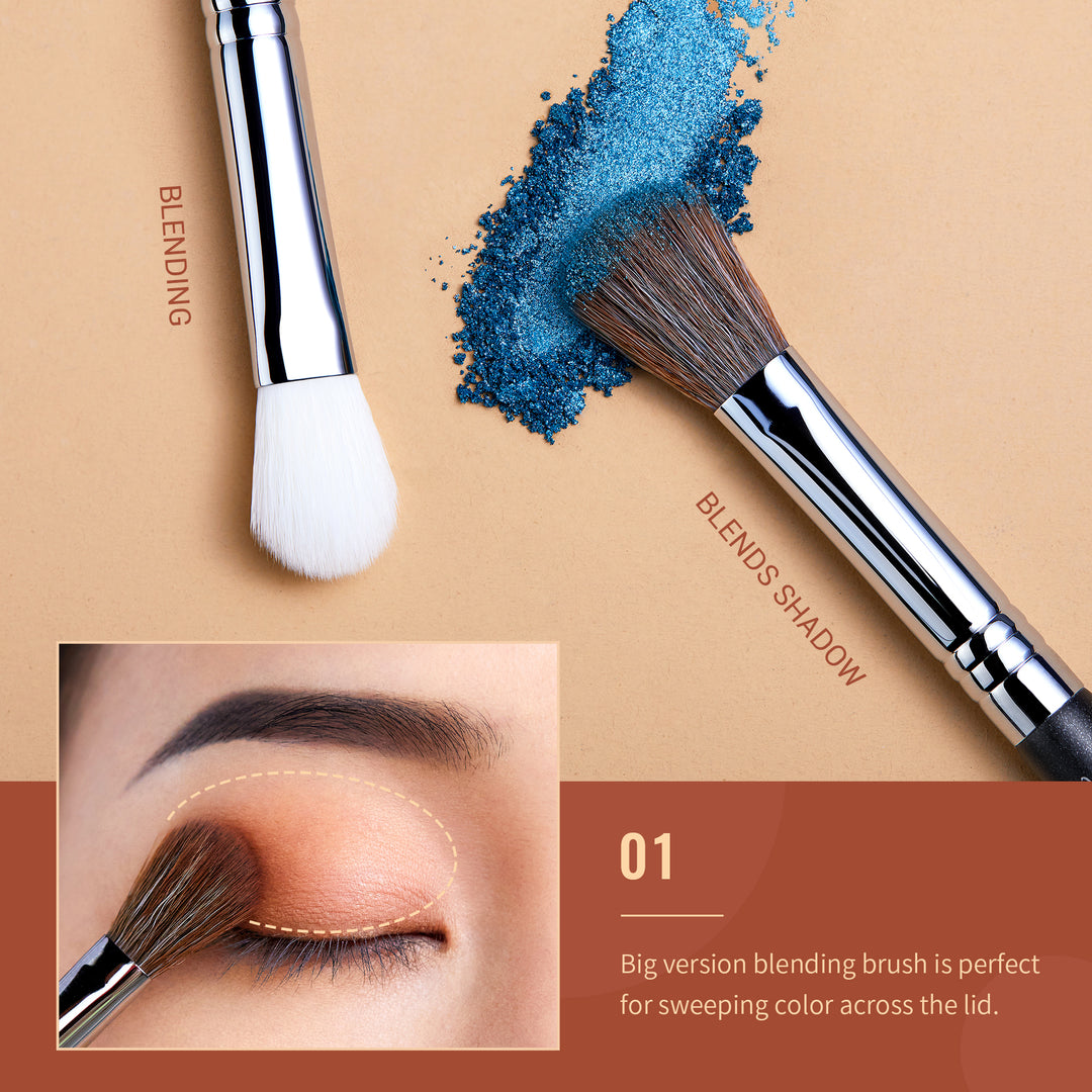 Jessup eyeshadow makeup brushes