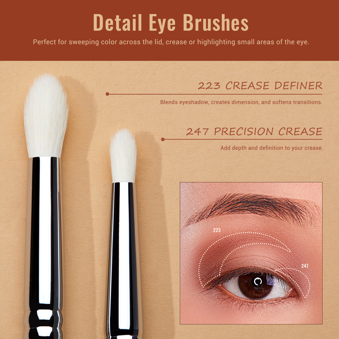 The Best Makeup Brushes for Hooded or Small Eyes