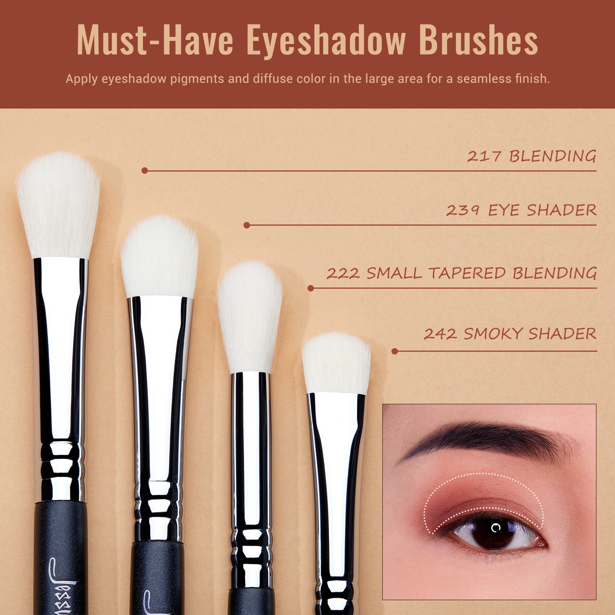 メイク道具・化粧小物 New makeup brush Amazon.com: Makeup Brush Set Alleyoop Multi-Tasker 4-in-1 Travel