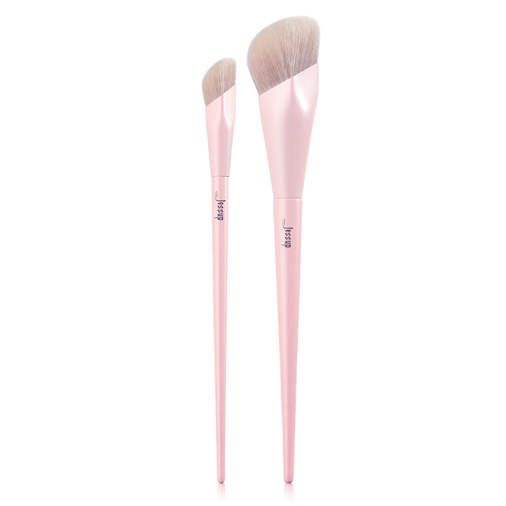Jessup Pink Face Brush Set